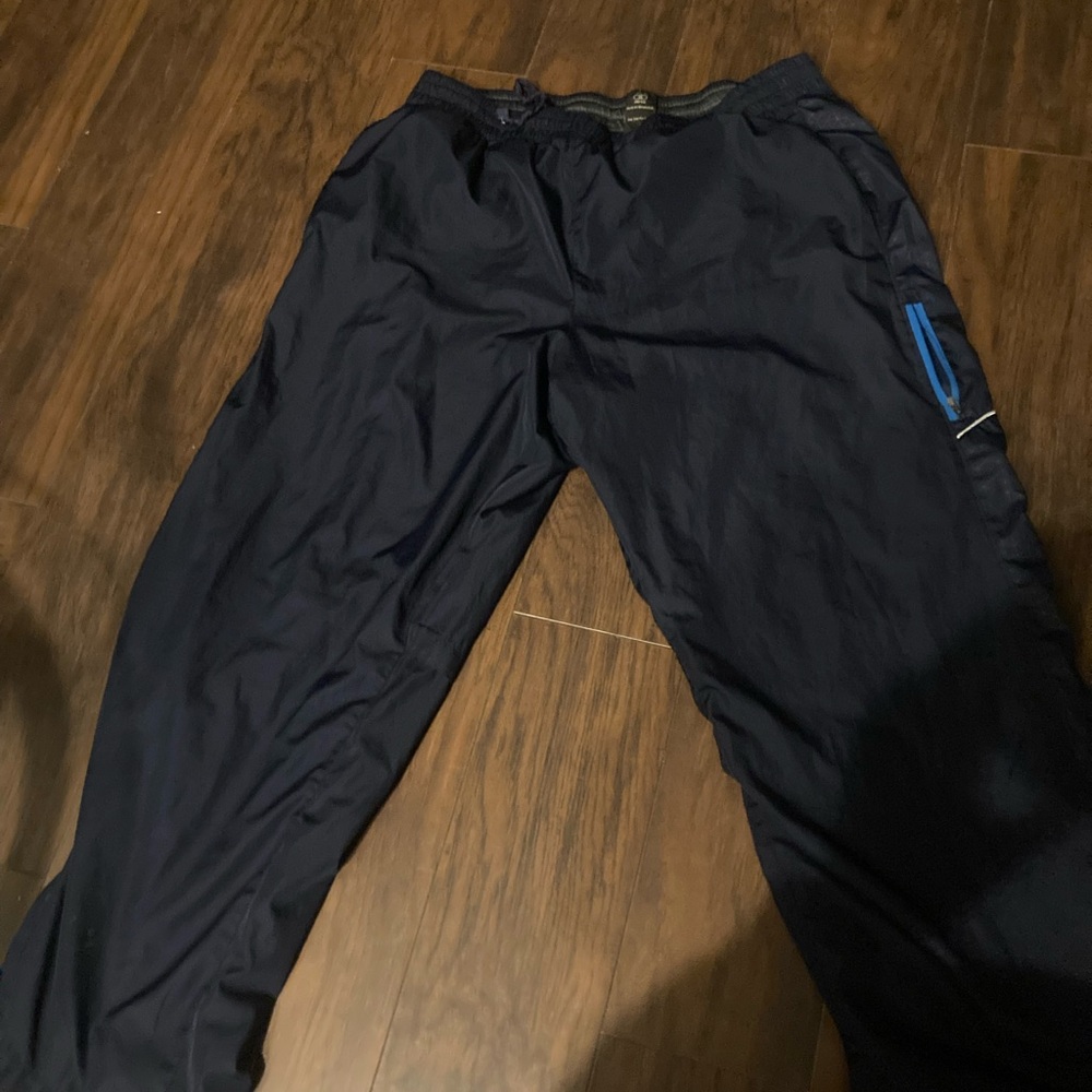 Starter Track Pants with Blue Accent